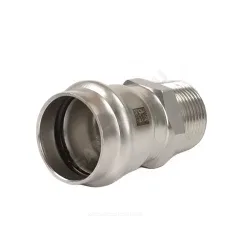 Муфта сталь нерж AISI 316L Дн 15х1/2" Ру16 пресс/НР EdelPress Рехау 11920151001