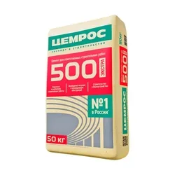 Цемент Цемрос ЦЕМ II/А-Ш 42,5Н, М-500, Д20 (50 кг)