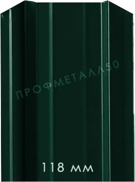 Штакетник толщина 0,40 двухстор. Прямой