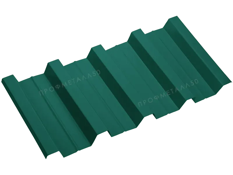 Профнастил Н60-845 стальной бархат 0,50 мм зелёный мох