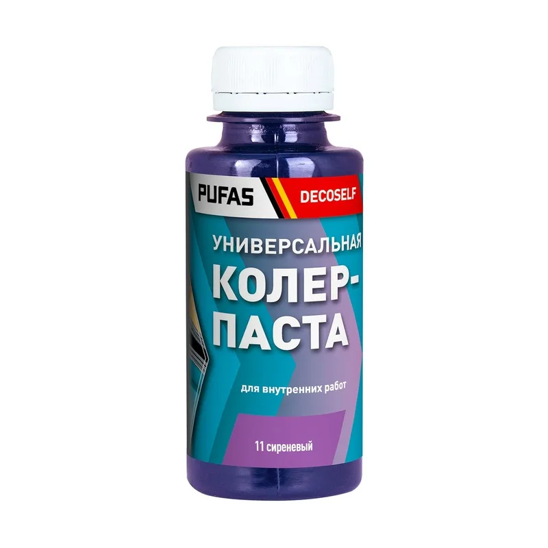 Паста колеровочная универсальная Pufas 11 сиреневая (0,1 л)