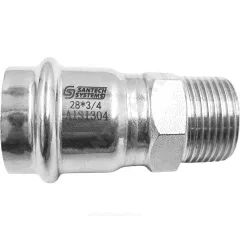 Муфта сталь нерж AISI 304 Дн 22х1/2" пресс/НР FS143 SantechSystems