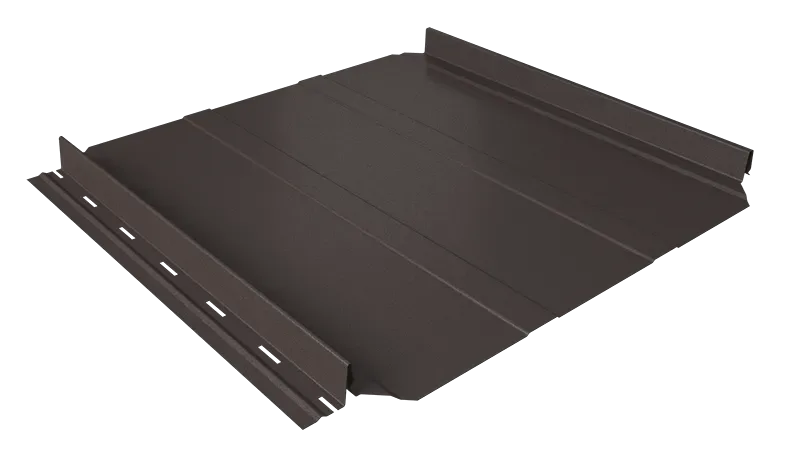 Кликфальц Line 0.5 мм Rooftop Бархат RAL 8019