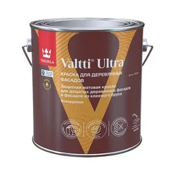 Краска для деревянных фасадов Tikkurila/Tikkivala Valtti Ultra основа A матовая (2,7л)