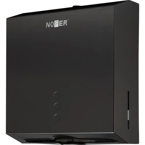 Диспенсер для бумажных полотенец Nofer из стали черный