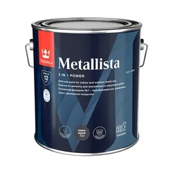 Краска по ржавчине Tikkurila/Tikkivala Metallista темно-серая (2,3 л)