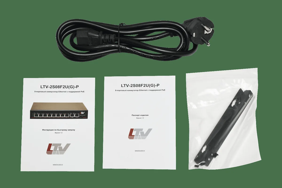 Коммутатор LTV-2S08F2U(G)-P LS568474