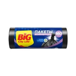 Мешки для мусора особопрочные Big City, 160 л (10 шт)
