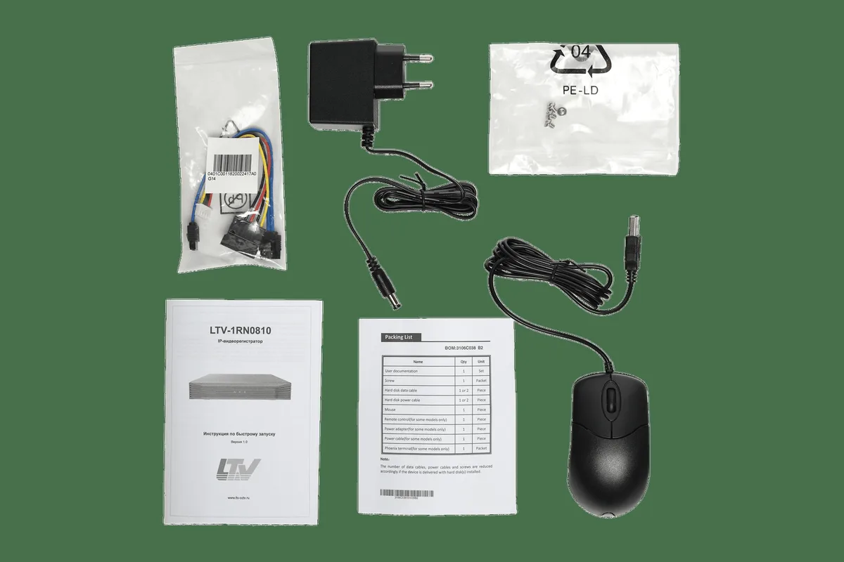 Видеорегистратор LTV-1RN0810 LS574376