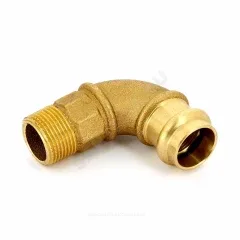 Угольник бронза Дн 22х3/4" пресс/НР - IBP P4001G02206000