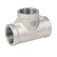 Тройник сталь нерж SS304 Ду 25 (1") ВР Benarmo