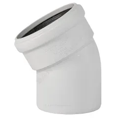 Отвод PP-MD бесшумная светло-серый Skolan Safe SKB Дн 110х30гр (DN110) б/нап в/к Ostendorf 335110