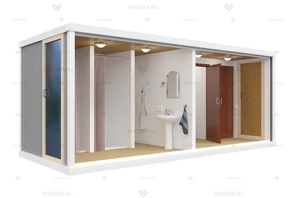 Комбинированный сантехнический модуль СБК-05