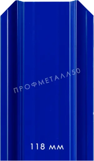 Штакетник толщина 0,40 двухстор. Прямой