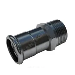 Муфта сталь нерж AISI 304 Дн 76,1х2 1/2" Ру16 пресс/НР >A< Press Inox IBP PS24243G0762000
