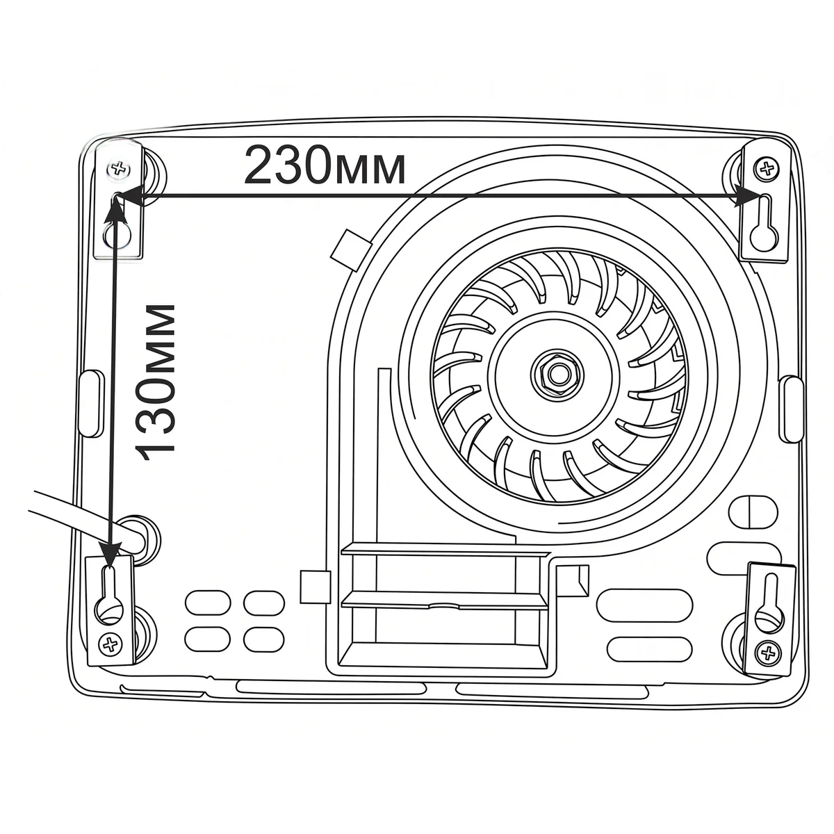 Сушилка для рук Ksitex M-1500