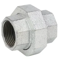 Соединитель прямой чугун оц Ду 15 (1/2") ВР/ВР американка Fittex