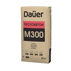Смесь сухая Пескобетон Dauer М-300, 50 кг