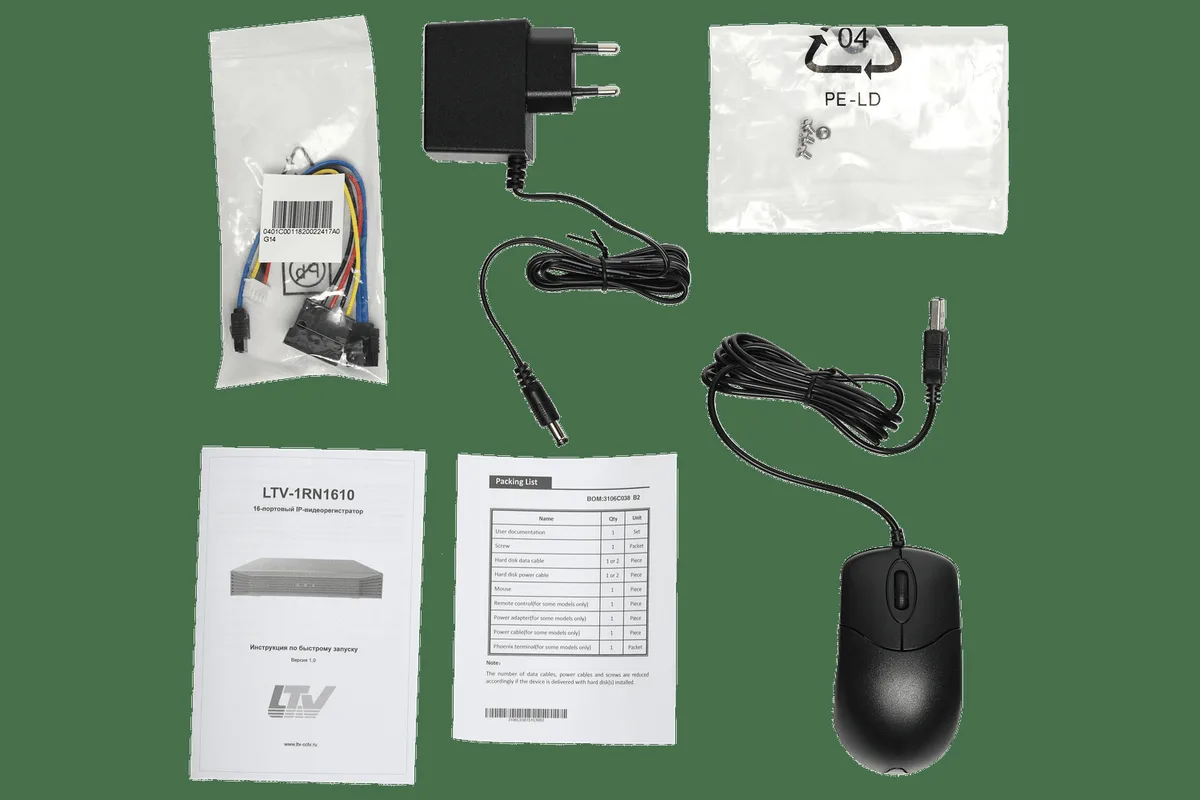 Видеорегистратор LTV-1RN1610 LS574378
