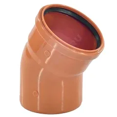 Отвод PP-B коричневый Дн 160х30гр б/нап в/к VALFEX 30105160
