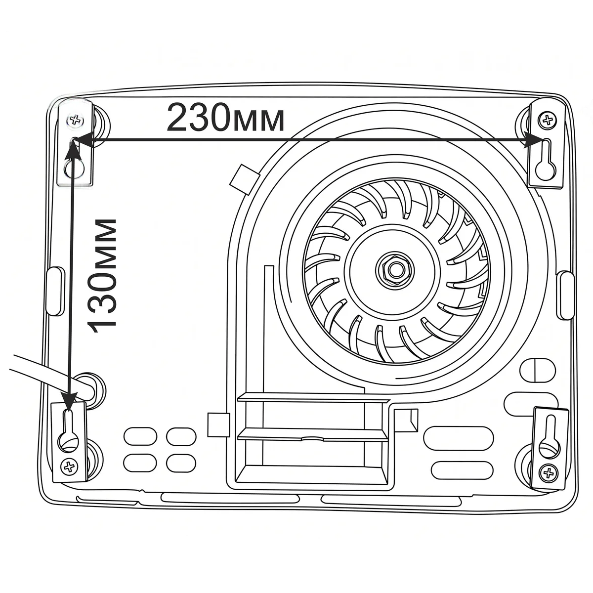 Сушилка для рук Ksitex M-1400AC