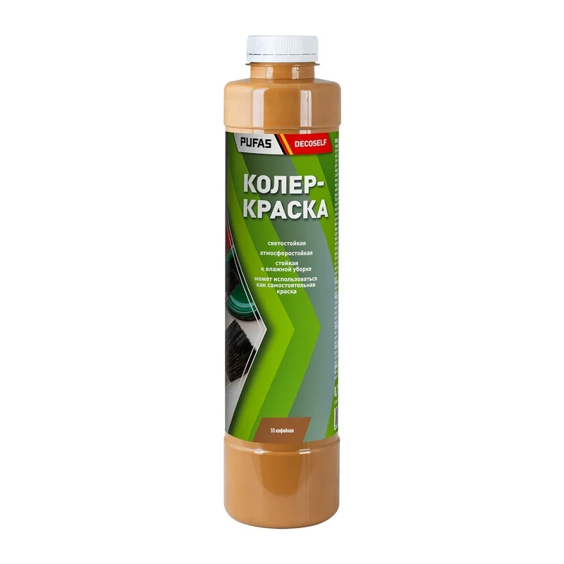Краска колеровочная для в/д красок Pufas N10 кофейная (0,75 л)