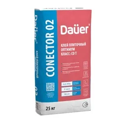 Клей для плитки Дауер Конектор 02 Оптимум (25 кг)