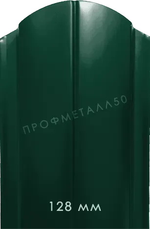 Штакетник 0,45 двухстор. Полукруглый зеленый мох