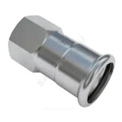 Муфта сталь нерж AISI 304 Дн 22х1/2" пресс/ВР >A< Press Inox IBP PS24270G0220400