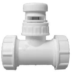 Клапан воздушный канализационный Дн 32x5/4"x1" с Т-образным соединением HL HL902T/30