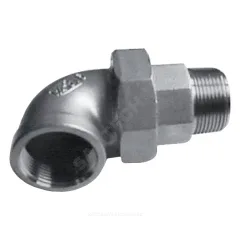 Соединитель сталь нерж AISI 316 американка Ду 32 1 1/4" ВР/НР угловой RM 342114316
